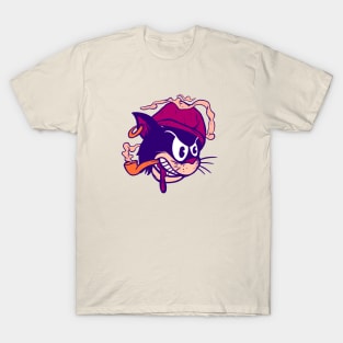 Bad Cat Smoking T-Shirt